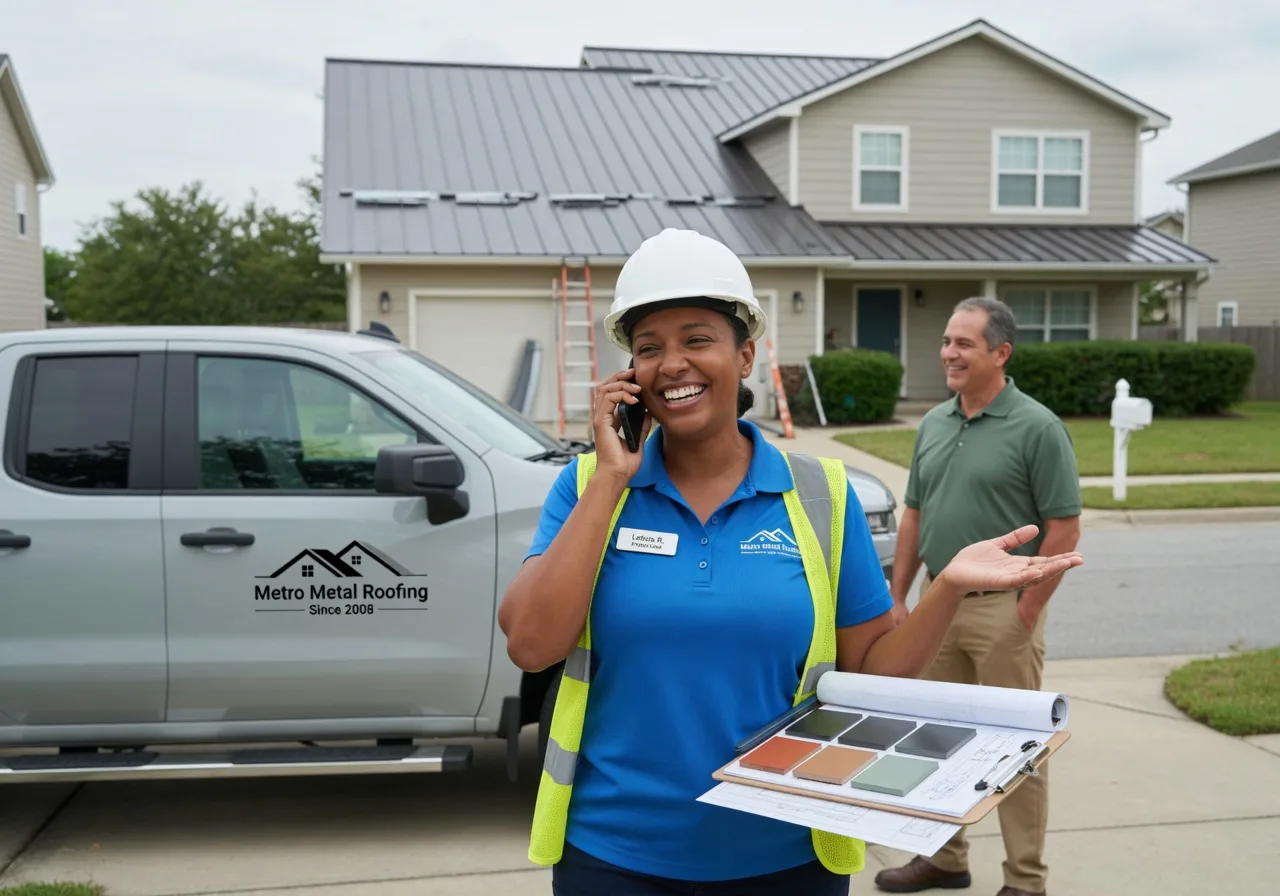 Storm Damage Metal Roof Repair in Grand River, OH
